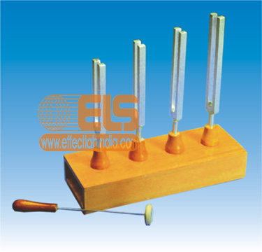 Four Tuning Forks On Resonance Box 